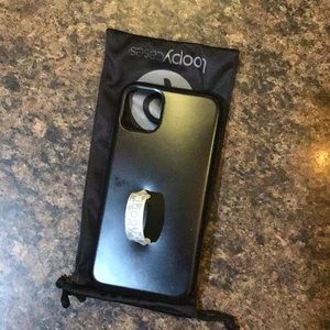 Like new. Black loopy case for iPhone 11.